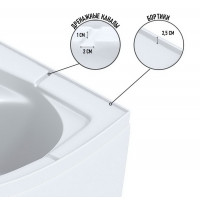 Душевая кабина Niagara Eco E80/40/MT/BK № 3