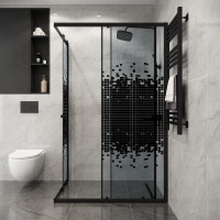 Душевой уголок Niagara Eco NG-1018-14Q BLACK № 2